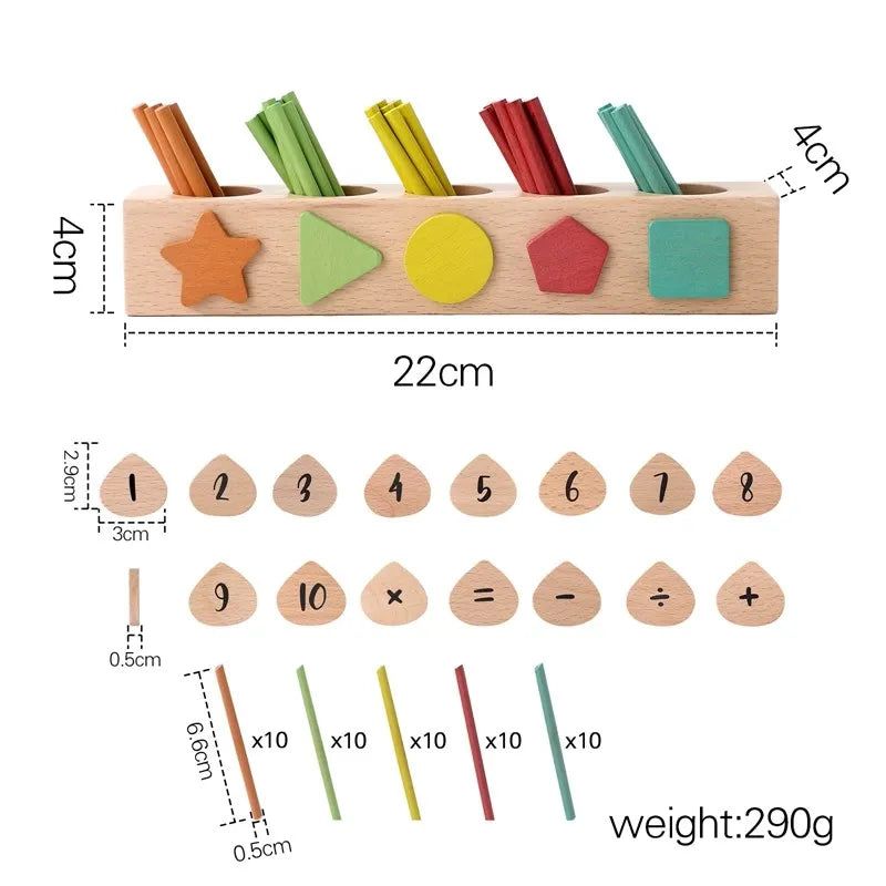 Math Educational Wooden Toy