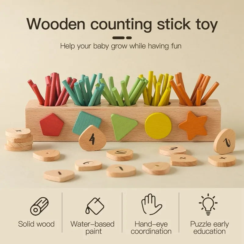 Math Educational Wooden Toy