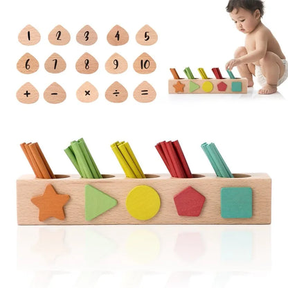 Math Educational Wooden Toy