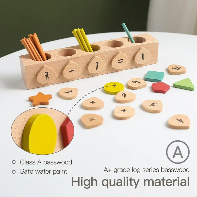 Math Educational Wooden Toy